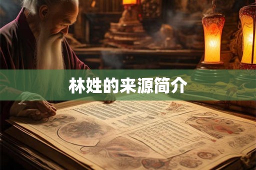 林姓的来源简介