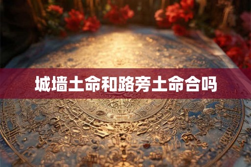 城墙土命和路旁土命合吗 城墙土命和路旁土命合吗