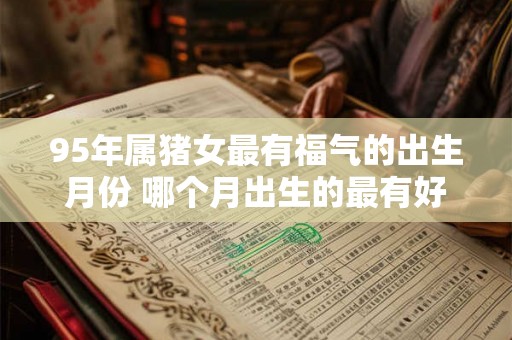 95年属猪女最有福气的出生月份 哪个月出生的最有好命