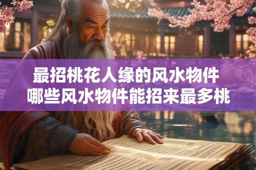 最招桃花人缘的风水物件 哪些风水物件能招来最多桃花缘