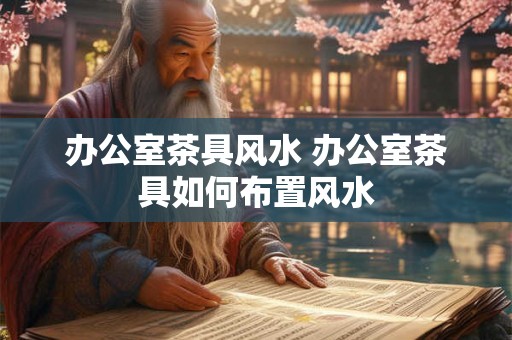 办公室茶具风水 办公室茶具如何布置风水