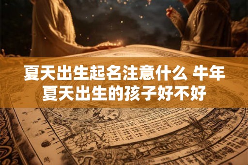 夏天出生起名注意什么 牛年夏天出生的孩子好不好