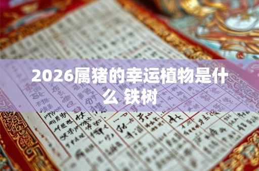 2026属猪的幸运植物是什么 铁树