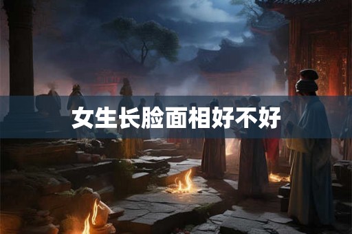 女生长脸面相好不好