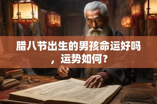 腊八节出生的男孩命运好吗，运势如何？