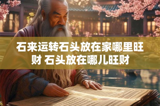 石来运转石头放在家哪里旺财 石头放在哪儿旺财