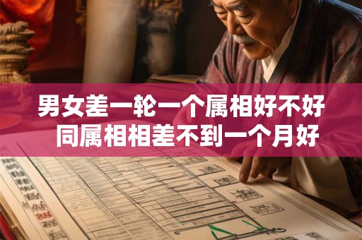 男女差一轮一个属相好不好 同属相相差不到一个月好吗 男女差一轮一个属相好不好 同属相相差不到一个月好吗
