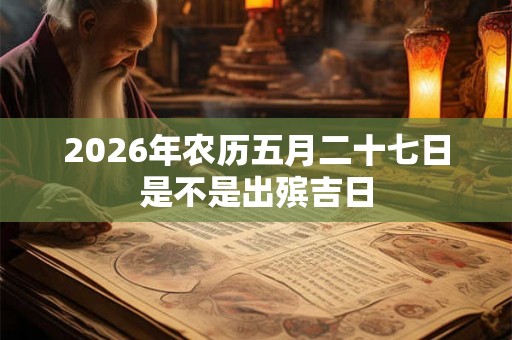 2026年农历五月二十七日是不是出殡吉日