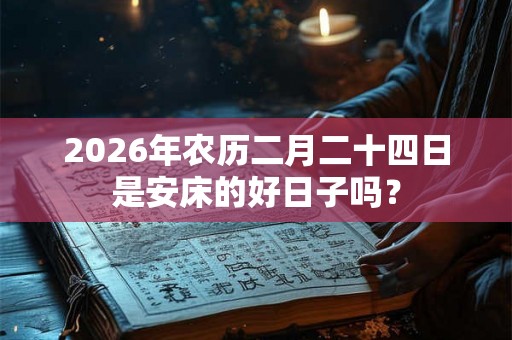 2026年农历二月二十四日是安床的好日子吗？