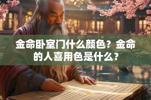 金命卧室门什么颜色？金命的人喜用色是什么？