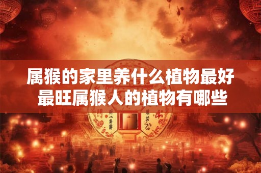 属猴的家里养什么植物最好 最旺属猴人的植物有哪些