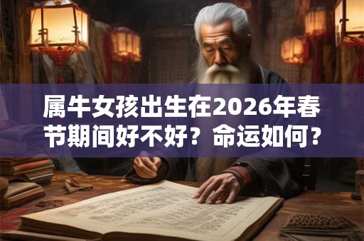 属牛女孩出生在2026年春节期间好不好？命运如何？