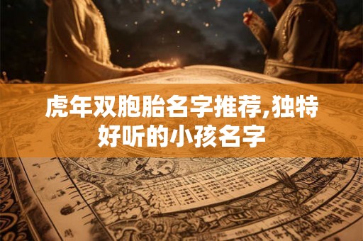 虎年双胞胎名字推荐,独特好听的小孩名字 虎年双胞胎名字推荐,独特好听的小孩名字