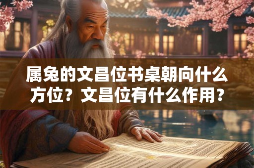 属兔的文昌位书桌朝向什么方位?文昌位有什么作用? 属兔的文昌位书桌朝向什么方位?文昌位有什么作用?
