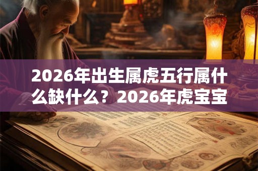 2026年出生属虎五行属什么缺什么？2026年虎宝宝是什么命？