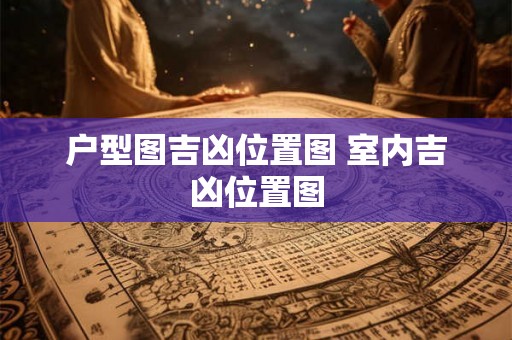 户型图吉凶位置图 室内吉凶位置图