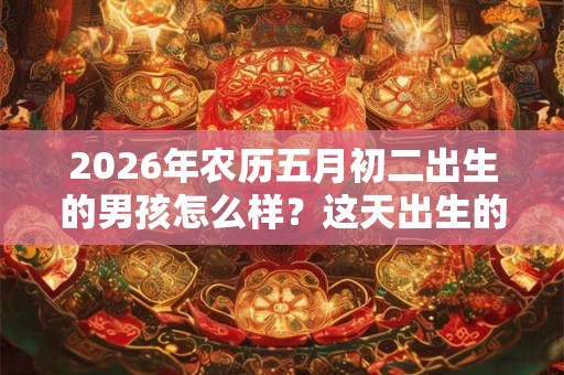 2026年农历五月初二出生的男孩怎么样？这天出生的男孩好吗？
