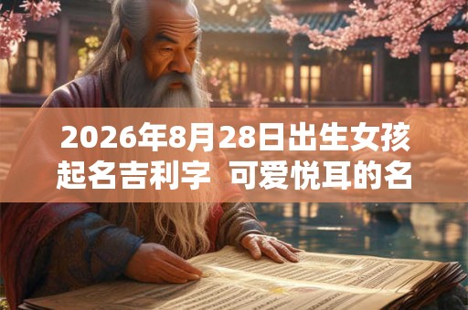 2026年8月28日出生女孩起名吉利字 可爱悦耳的名字 2026年8月28日出生女孩起名吉利字 可爱悦耳的名字