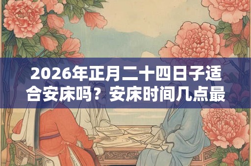 2026年正月二十四日子适合安床吗？安床时间几点最佳？