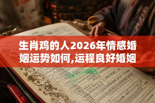 生肖鸡的人2026年情感婚姻运势如何,运程良好婚姻幸福