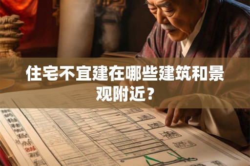 住宅不宜建在哪些建筑和景观附近? 住宅不宜建在哪些建筑和景观附近?
