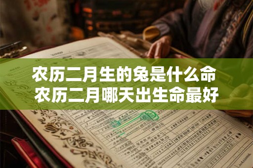 农历二月生的兔是什么命 农历二月哪天出生命最好