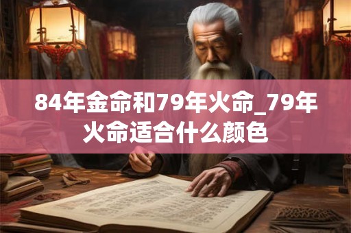 84年金命和79年火命_79年火命适合什么颜色