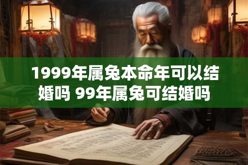 1999年属兔本命年可以结婚吗 99年属兔可结婚吗