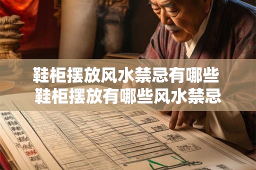 鞋柜摆放风水禁忌有哪些 鞋柜摆放有哪些风水禁忌