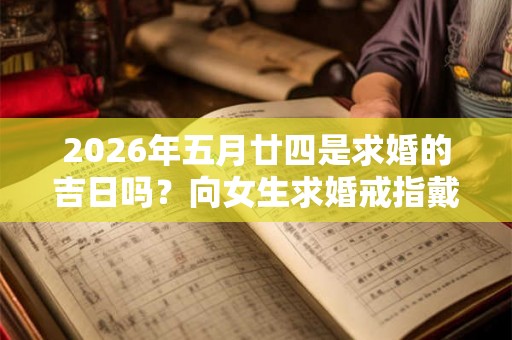 2026年五月廿四是求婚的吉日吗？向女生求婚戒指戴哪边？