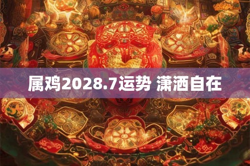 属鸡2028.7运势 潇洒自在