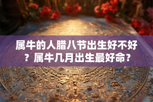 属牛的人腊八节出生好不好？属牛几月出生最好命？