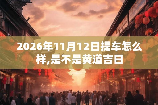 2026年11月12日提车怎么样,是不是黄道吉日 2026年11月12日提车怎么样,是不是黄道吉日