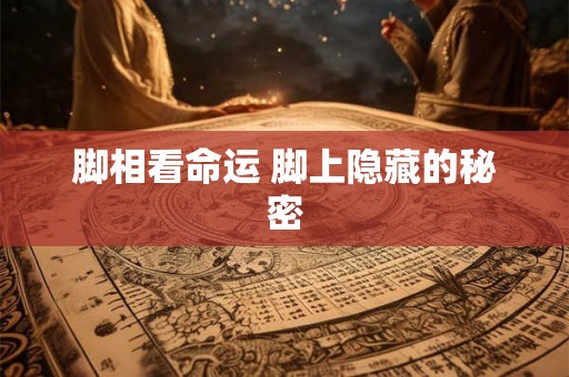 脚相看命运 脚上隐藏的秘密