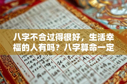 八字不合过得很好，生活幸福的人有吗？八字算命一定准吗？