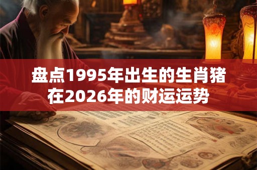 盘点1995年出生的生肖猪在2026年的财运运势