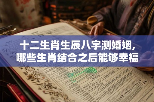十二生肖生辰八字测婚姻,哪些生肖结合之后能够幸福？