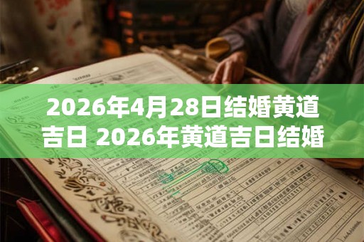 2026年4月28日结婚黄道吉日 2026年黄道吉日结婚是哪天