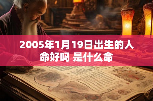 2005年1月19日出生的人命好吗 是什么命 2005年1月19日出生的人命好吗 是什么命