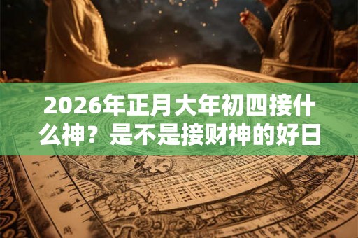 2026年正月大年初四接什么神？是不是接财神的好日子？