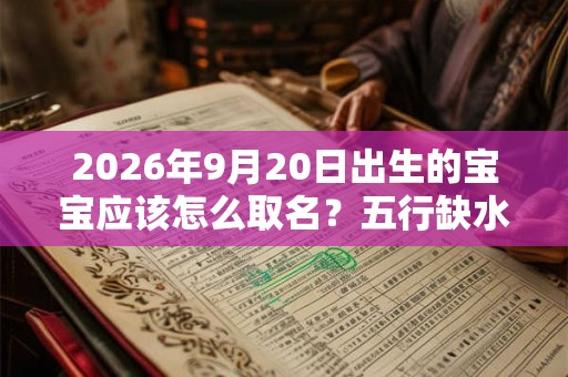 2026年9月20日出生的宝宝应该怎么取名？五行缺水怎么办？