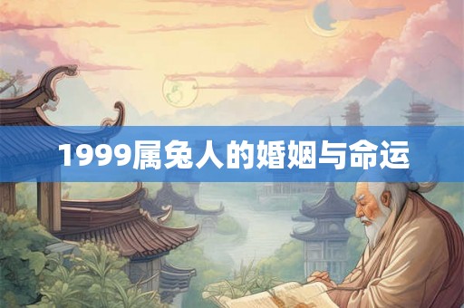 1999属兔人的婚姻与命运