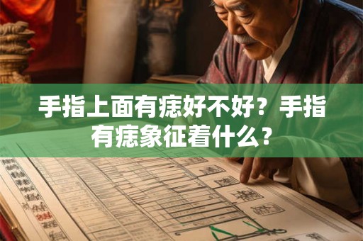 手指上面有痣好不好？手指有痣象征着什么？