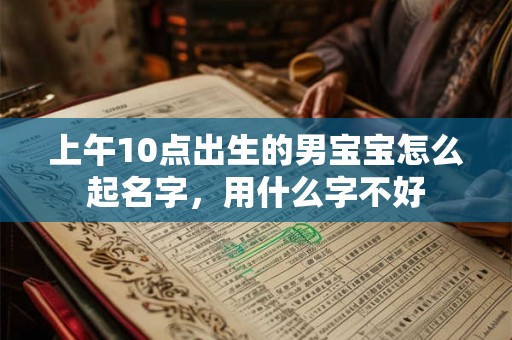 上午10点出生的男宝宝怎么起名字，用什么字不好