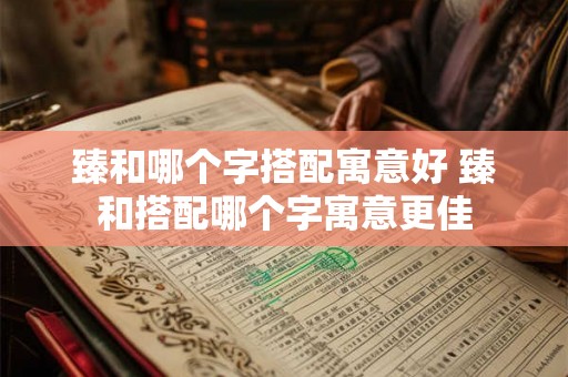 臻和哪个字搭配寓意好 臻和搭配哪个字寓意更佳 臻和哪个字搭配寓意好 臻和搭配哪个字寓意更佳