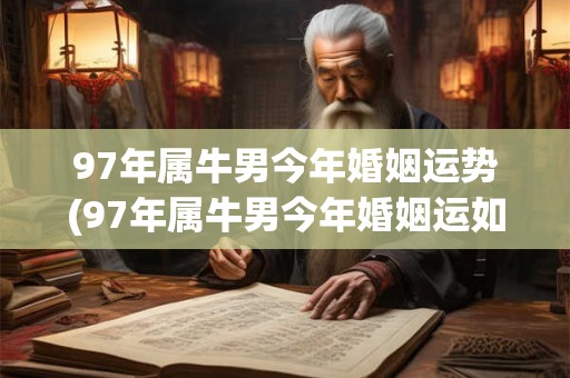 97年属牛男今年婚姻运势(97年属牛男今年婚姻运如何？)