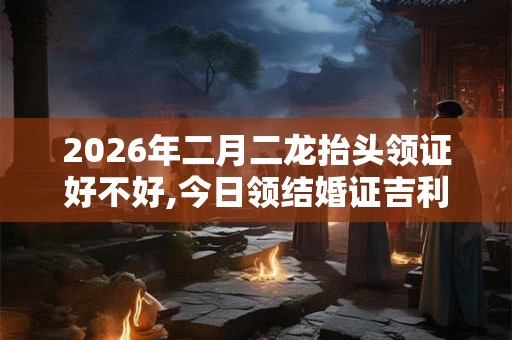 2026年二月二龙抬头领证好不好,今日领结婚证吉利吗