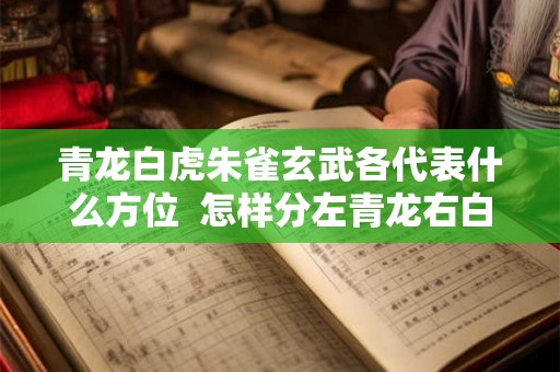 青龙白虎朱雀玄武各代表什么方位  怎样分左青龙右白风水