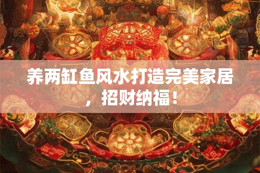 养两缸鱼风水打造完美家居，招财纳福！