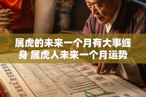 属虎的未来一个月有大事缠身 属虎人未来一个月运势如何